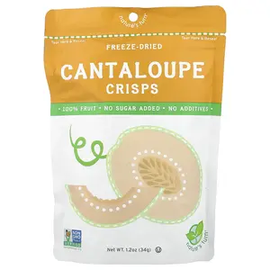 Nature's Turn Freeze-Dried Cantaloupe Crisps, 1.2 oz (34 g)