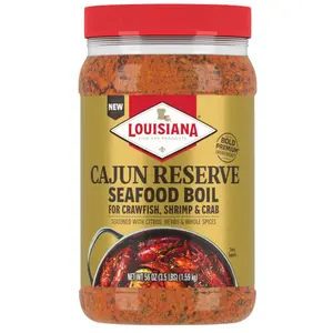Louisiana Fish Fry Products Cajun Reserve Seafood Boil Seasoning 3.5 lb.
