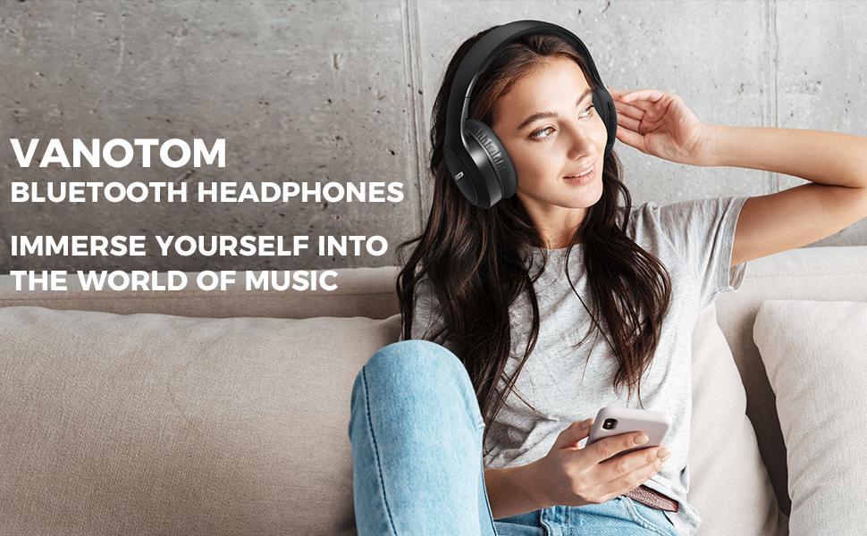 Wireless Headphone, Noise Cancellation Headphone, Wireless Headset for Gaming, Foldable Headphone for Phones, Computers, MP3, Fun Summer Gift, Electronics Audio Headphone Gift to return to school Back-to-School Gift