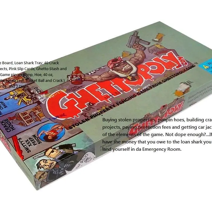 Ghettopoly Board Games