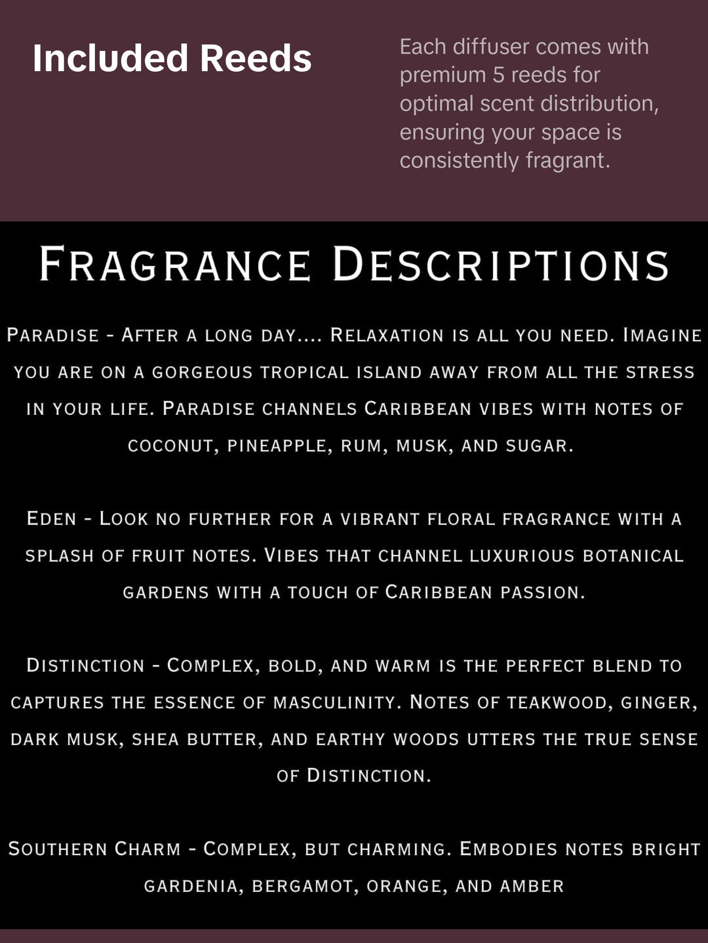 5 Reed Room Diffusers