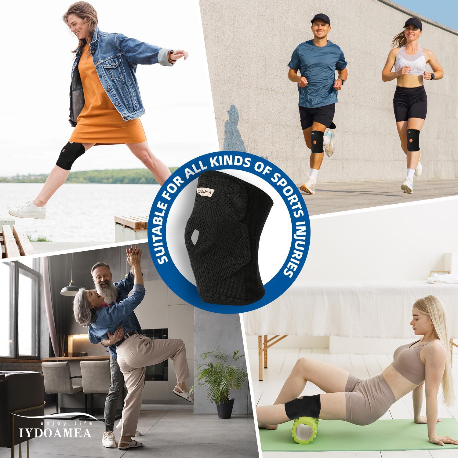 IYDoaMea 1 PC Plus Size (7XL 300LB) Knee Compression Wrap Brace (Order A Size Up), Breathable Adjustable Knee Brace For Men And Women, Knee Brace With Side Stabilizers Leg Supporter Healthcare football accessories Dealsforyoudays IYDoaMea 1 PC Plus Size (7XL 300LB) Knee Compression Wrap Brace (Order A Size Up), Breathable Adjustable Knee Brace For Men And Women, Knee Brace With Side Stabilizers Leg Supporter Healthcare football accessories Dealsforyoudays
