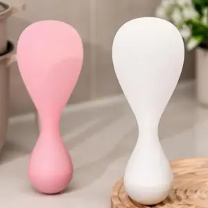 Creative Household Tumbler Anti-Stick Rice Spoon Thickened Easy to Clean Rice Shovel Durable Rice Spoon Kitchen Tools NONE