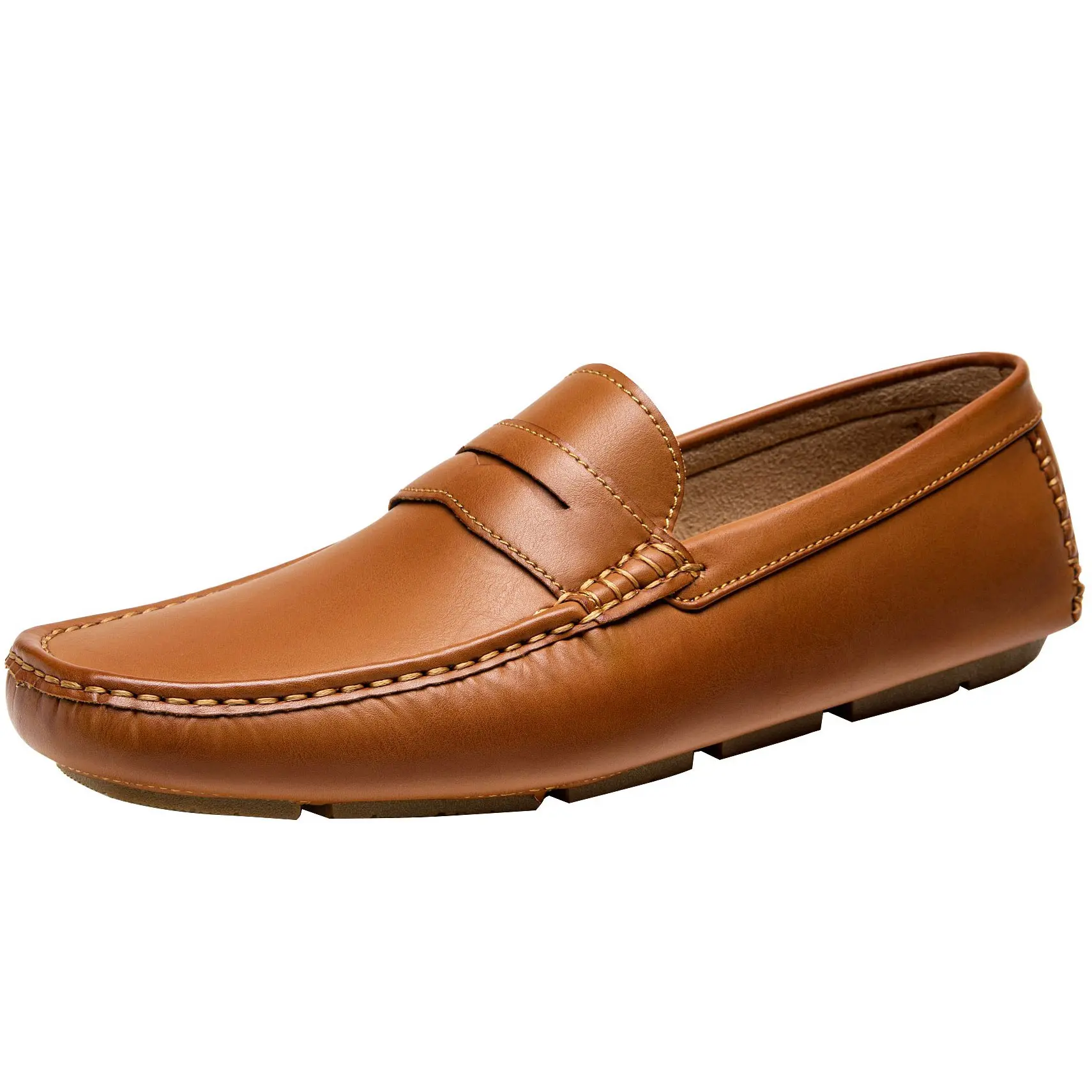 JOUSEN Men's Slip On Loafers - Comfortable Casual Flat Shoes, Soft Penny Loafers, Lightweight Driving Shoes, Comfortable Shoes, Casual Shoes