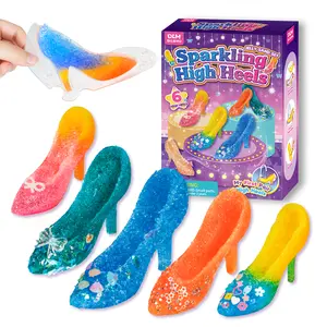 DLMdilemu Ultimate DIY Jelly Sand Squishy Heels  | Satisfying Handmade High Heel Ornaments | Stress Relief Craft Toy for Kids & Adults Sponge Ball