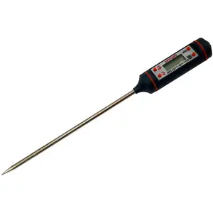 Appli Parts APTT-DPD Digital Pocket Thermometer -58 F to 572 F (-50 C to 300 C) with 4.5in Stainless Steel Probe for multiple applications