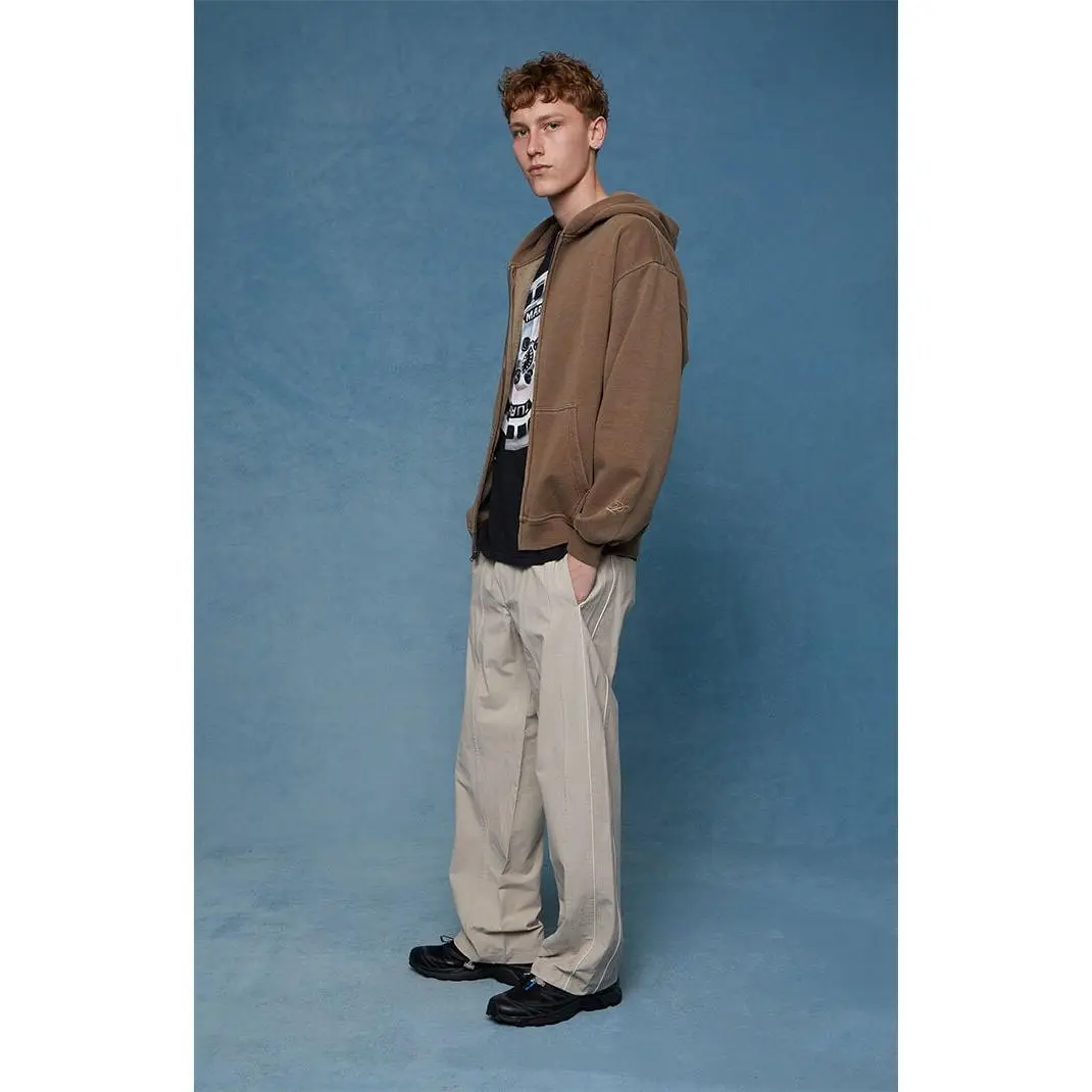 Pacsun Men's Gray Baggy Track Pants