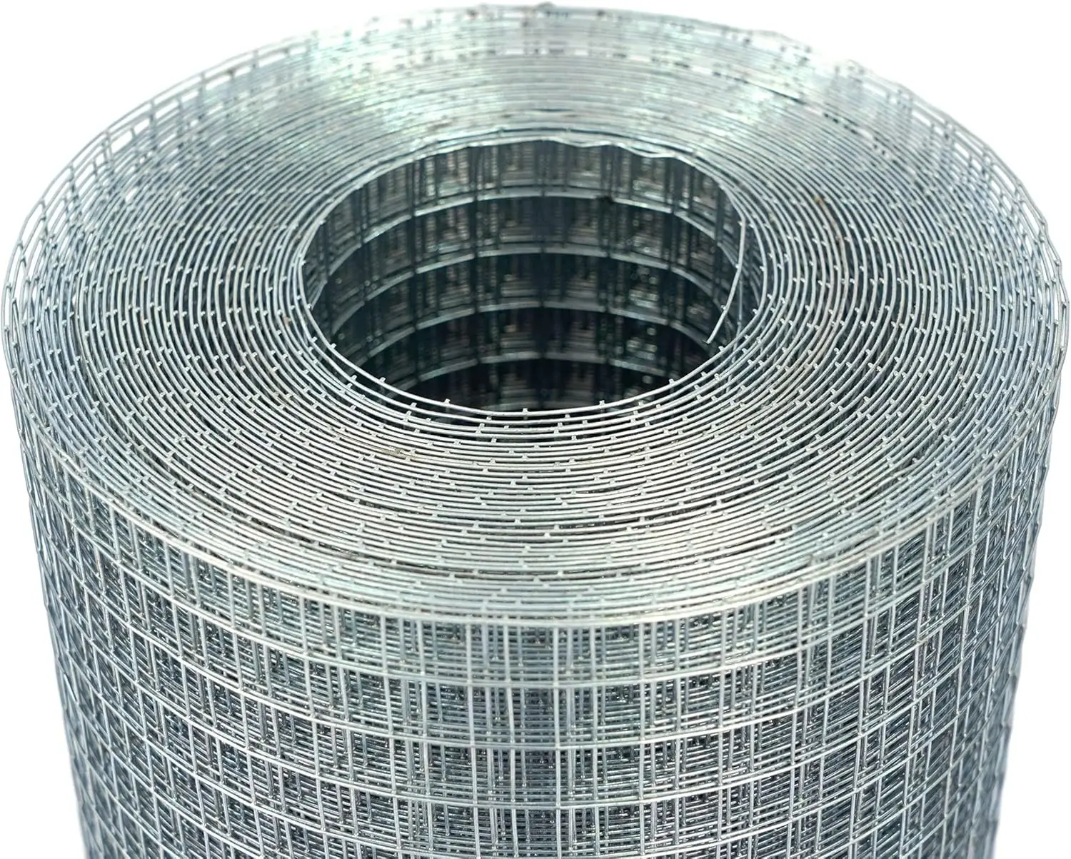 Galvanized Hardware Cloth 1/4 Inch 24 x 50 Ft - Galvanized Mesh Wire Welded Wire Fence for Chicken Coop Gopher Rabbit Garden Pest Control