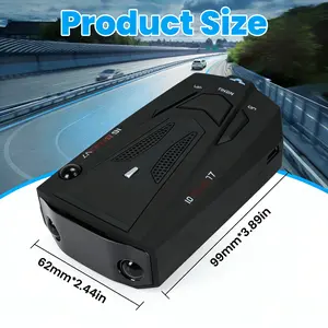 On-Board Safety Driving Assistant with Voice Alert & LED Display - Instant Setup Universal Fit for Cars, Trucks & SUVs, Essential Road Reminder for Safe Urban & Highway Driving