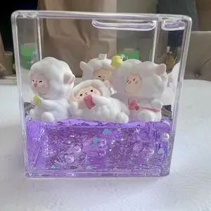 Wiggler Medium Decor Toy. Clear Acrylic