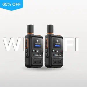 POC-1 Pro 4G + Wi-Fi Global Walkie Talkie, PoC Radio, 3-Year Free Sim in 84 Countries, Works with Satellite WiFi, with Bluetooth, GPS, SOS Features