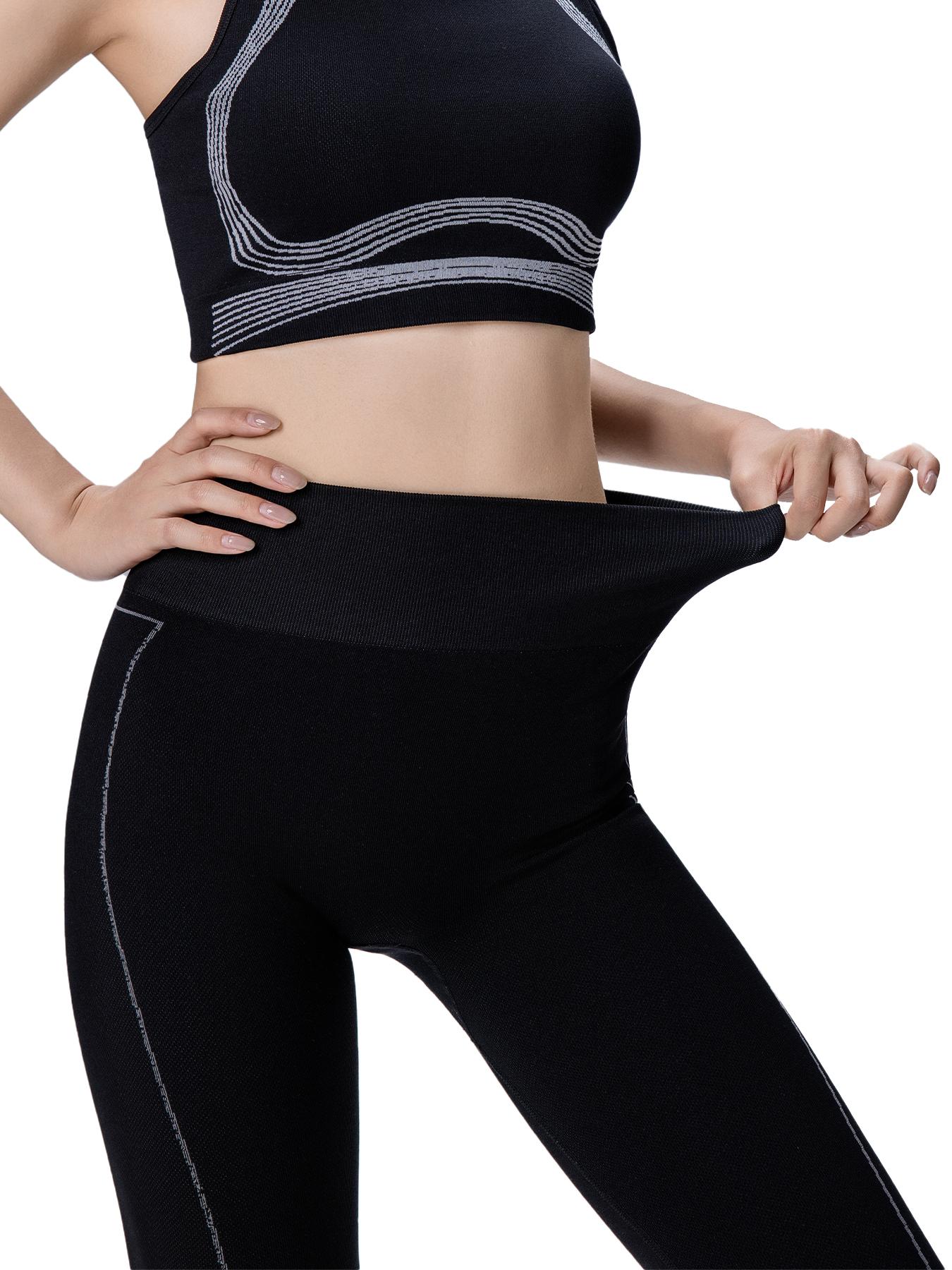 SUOVADUN ck009 Women's High-Waist Seamless Yoga Leggings, Quick-Dry Stretchy Activewear Pants with Hip Lift, Tummy Control, Slim Legs, High Elasticity, Soft Breathable Moisture-Wicking for Fitness, Casual Attire