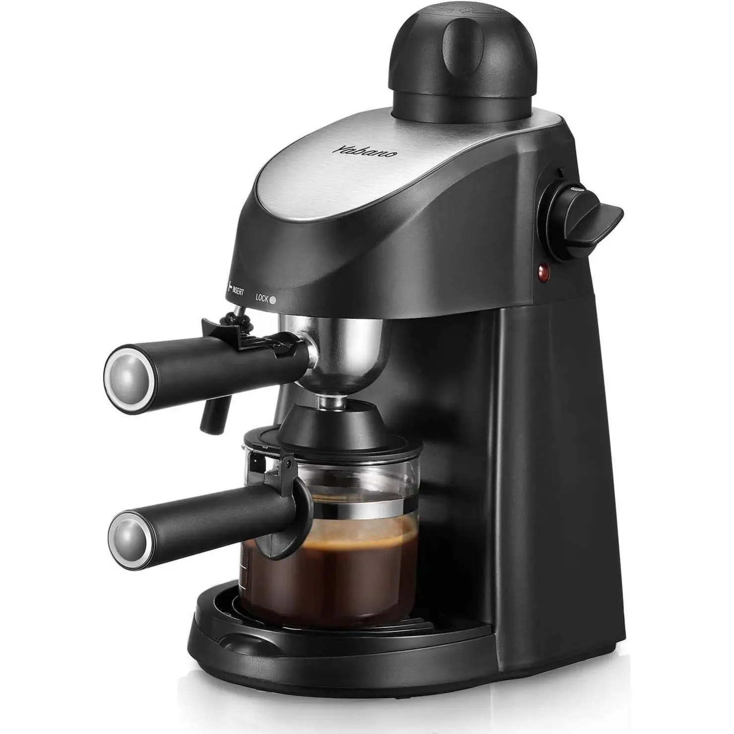 Espresso Machine, 3.5Bar Espresso Coffee Maker, Espresso and Cappuccino Machine with Milk Frother, Espresso Maker with Steamer
