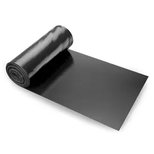 【FathersDayGift】VEVOR 3FT x 50FT Plastic Sheeting Heavy Duty,  , 4 Mil Thick Plastic Sheeting Roll, Plastic Drop Cloth Painters Tarp, Polyethylene Covering for Crawl Space Vapor Barrier, Multi-Purpose, Black