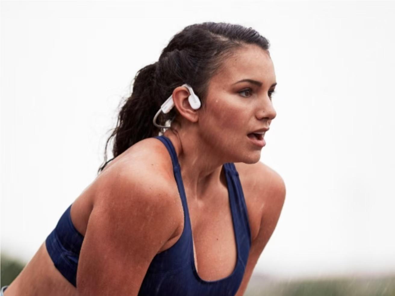 【Live only】SHOKZ OpenMove - Open-Ear Bluetooth Sport Headphones, Bone Conduction Wireless Earphones, Sweatproof for Running and Workouts 【Live only】SHOKZ OpenMove - Open-Ear Bluetooth Sport Headphones, Bone Conduction Wireless Earphones, Sweatproof for Running and Workouts