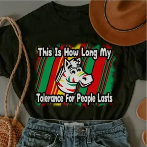 Understanding My Tolerance for People Printed in the USA Unisex Apparel