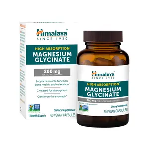 Himalaya Magnesium Glycinate 60 Vegan Capsules