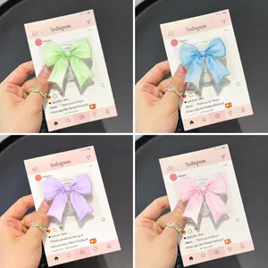 Pastel Bow Magsafe Grip, Mangetic Popsocket, E-Reader Grip Kindle Accessories, Girly Phone Holder