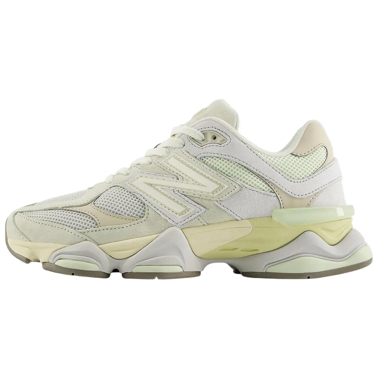 New Balance 9060 'Mineral Grey Matter' Classic Sports Sneaker - Breathable Mesh, Cushioned Sole, True Size, Light Training, Secure Lockdown Feel, Comfortable Fit for Daily Wear, Casual, Classic Performance