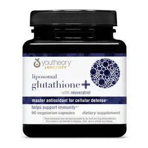 Youtheory Liposomal Glutathione Capsule 60ct Youtheory Liposomal Glutathione Capsule 60ct