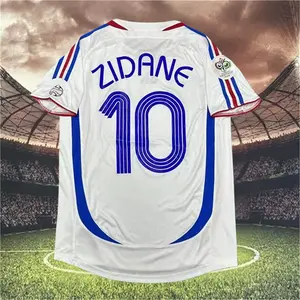 2006 World Cup France Zidane No.10 Short Sleeve Soccer Jersey