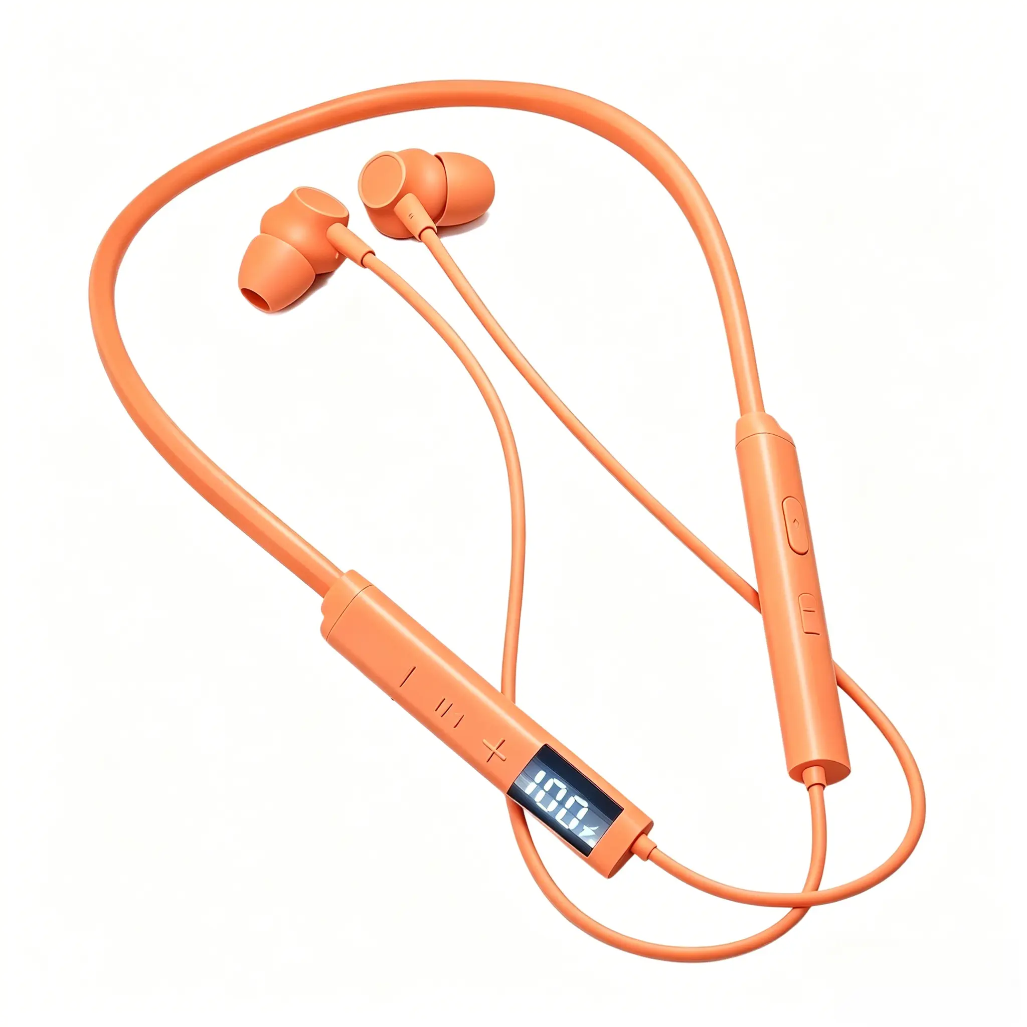 Durable Wireless Neckband Earbuds – Chargeable Hi-Fi In-Ear Headphones with 12mm Large Diaphragm, 0.06s Low Latency, ENC Sound Isolation, Type-C Fast Charging, Smart Voice Assistant, Memory Function for Gaming, Workout (Electronics Audio Accessory), Wirel