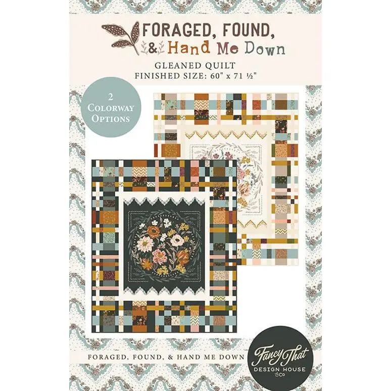 Moda Fabrics Gleaned Quilt Quilting Pattern FTD-244