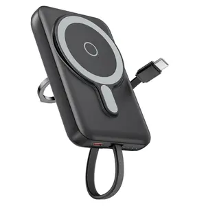 Portable Charger for Magsafe Power Bank - 10000mAh Magnetic Phone Charger, USB C 20W PD Fast Charging, Slim Wireless Battery Pack for iPhone 17/16/15/14/13/12 Series, for Travel Cruise Essentials