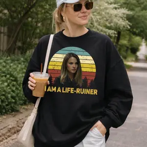I Am a Life Ruiner SHirt, Rebecca Landman Shirt, Landman Tee, Unisex T-Shirt , Fashion Cotton, Full Colors, Full Sizes, For Men, For Women