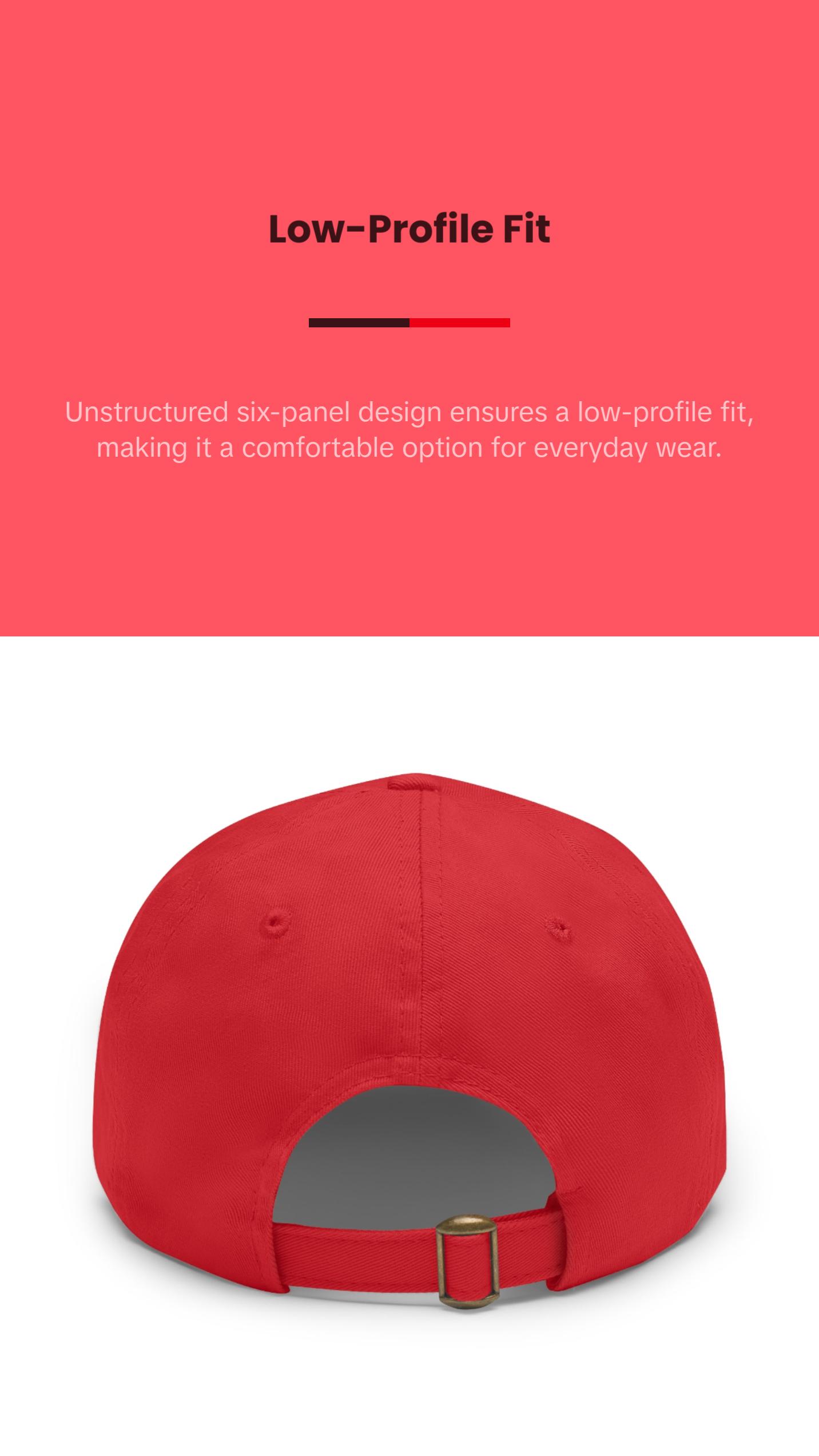 TRUMP FIGHT GEAR Dad Hat with Leather Patch #2