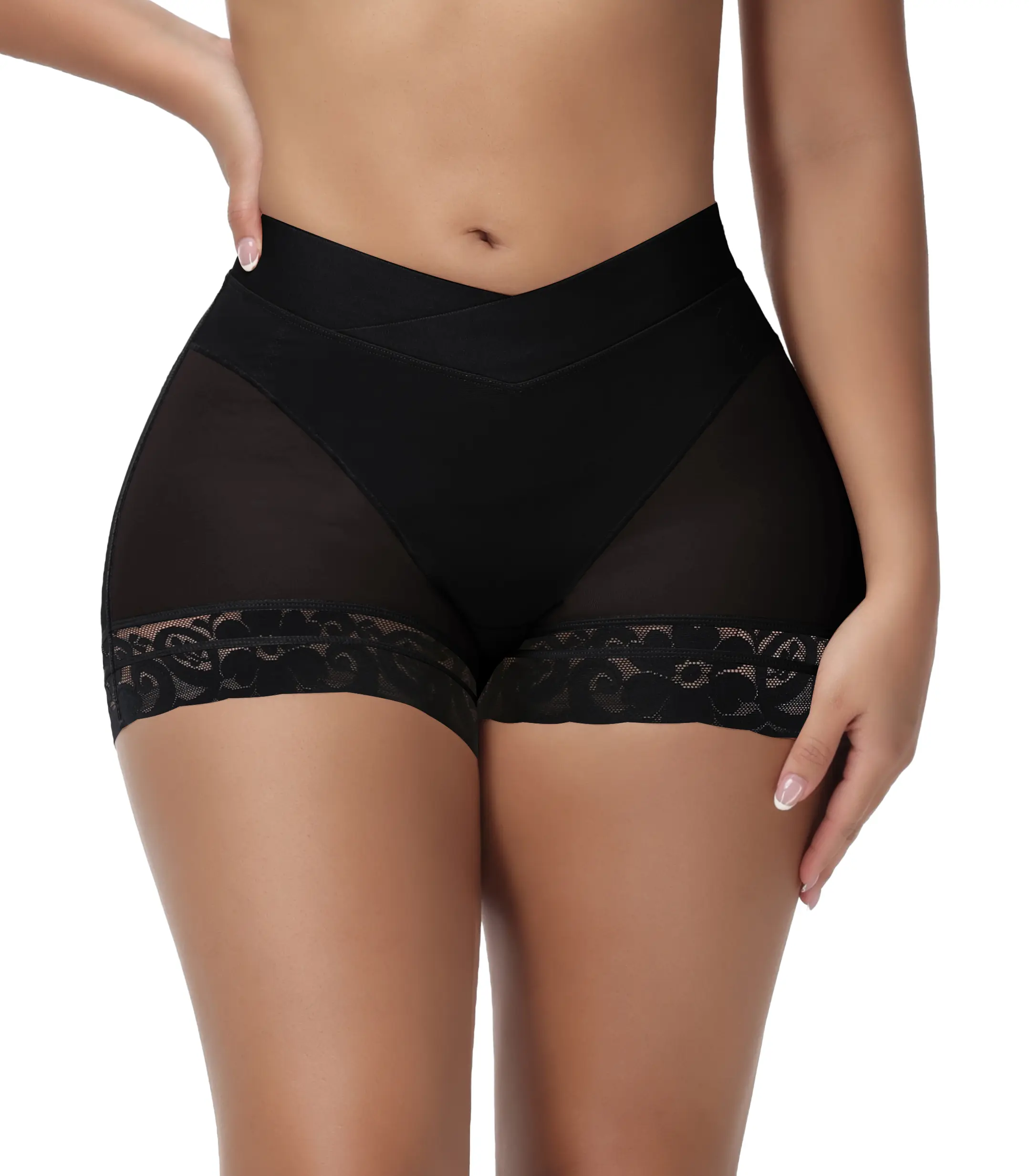 SHAPSHE Butt Lifting Panties V Crossover Shapewear Shorts Fajas Colombianas Moldeadoras SHAPSHE Butt Lifting Panties V Crossover Shapewear Shorts Fajas Colombianas Moldeadoras