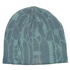 Tree Bark Skull Cap in Gray
