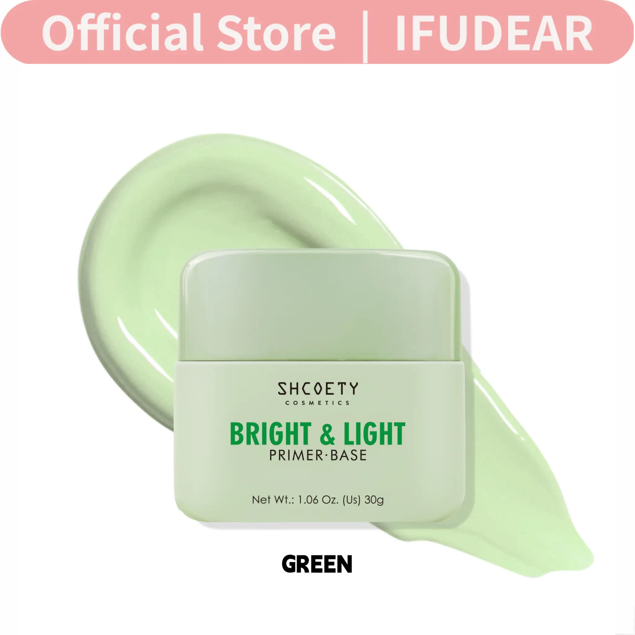 Bright & Light Primer Base, Face Makeup Primer, Oil Control Smoothing Base Primer, Long Lasting Pore Minimizer Makeup Base 30g