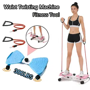 Home Gym Must Have Waist Twister Twist Board Platform Anti Slip Noiseless 300 lbs Capacity Waist Sculpting Tool Core Exercise Equipment