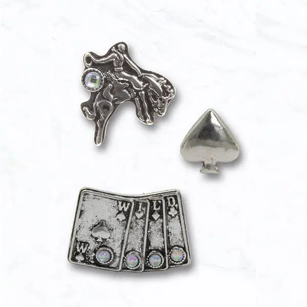 Wild West Magnetic Hat Pin Set