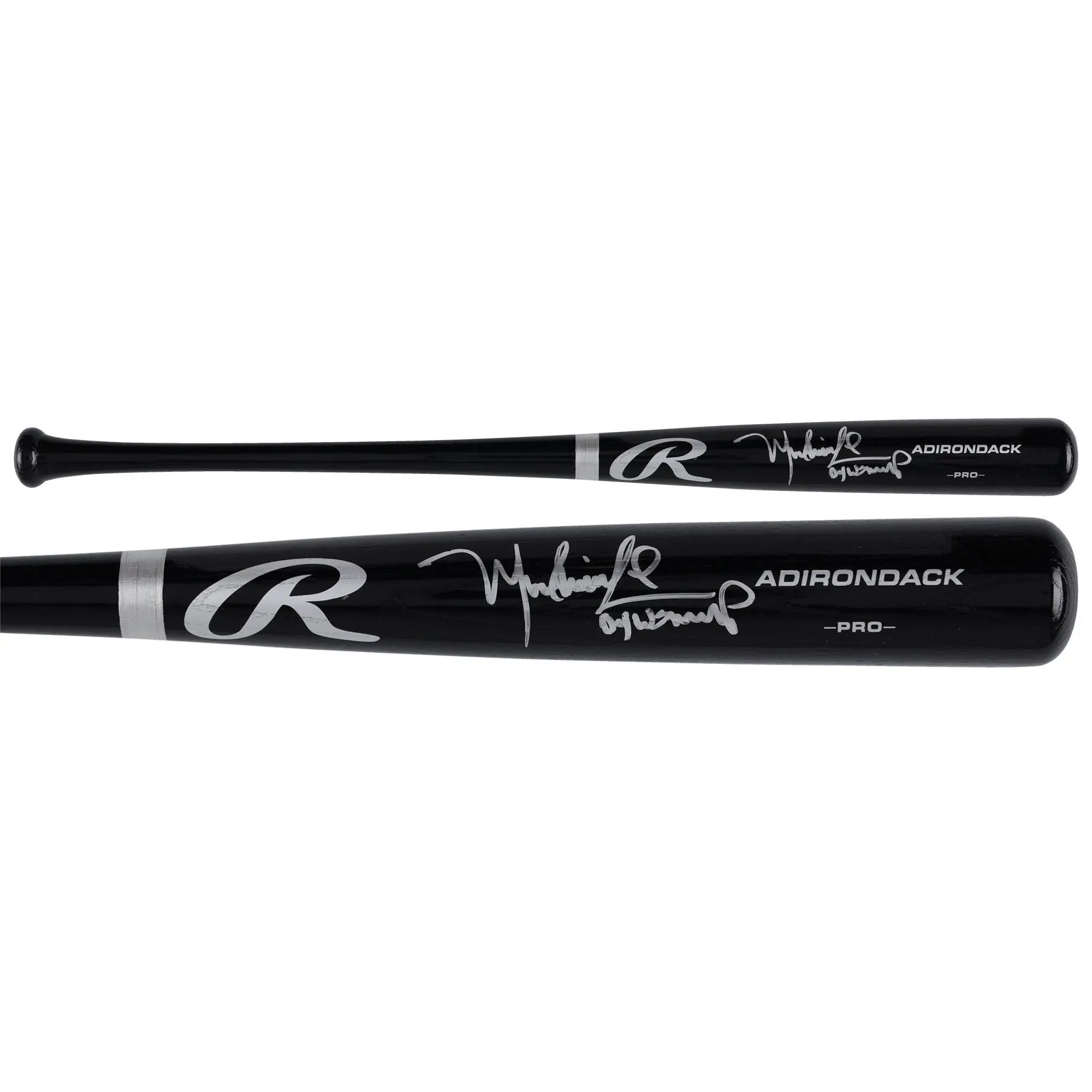 Manny Ramirez Boston Red Sox Signed Black Rawlings Pro Bat with "04 WS MVP" Insc