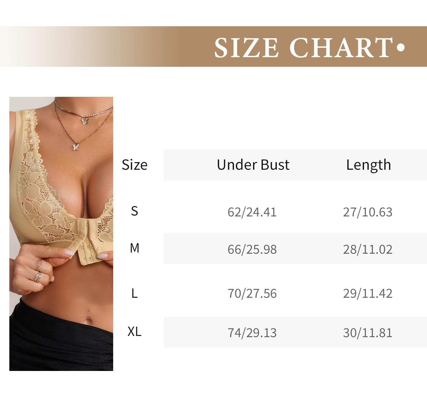 3 Pack Women’s Front Closure Lace Bras,Comfortable Seamless Soft no padding Womenswear Bridal bras women minimizer bra bra bras for women