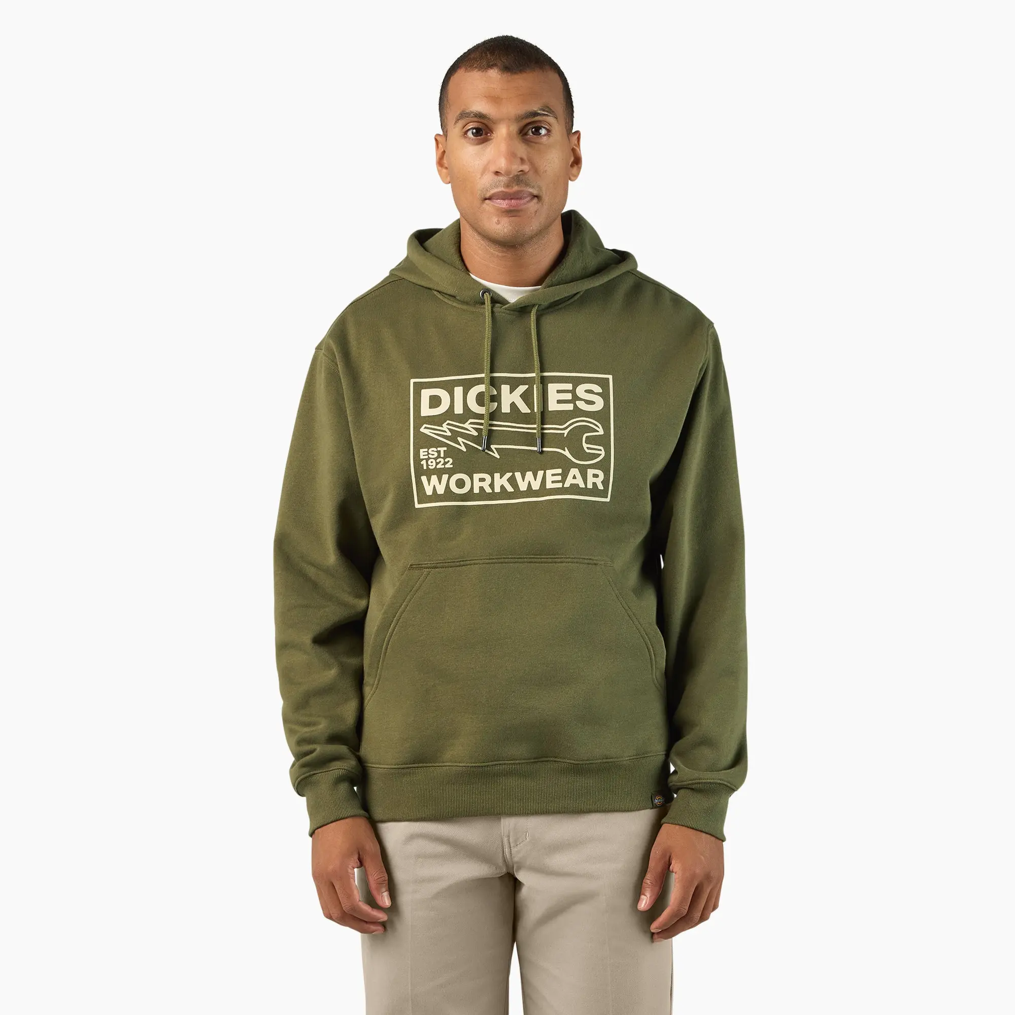 Dickies Full Charge Graphic Hoodie,Regular Fit, Kangaroo Pocket, Graphic Logo, Adjustable Hood,Workwear Casual Style