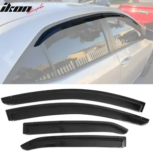 Window Visors Set for Toyota Corolla Sedan 2014-2019 Acrylic