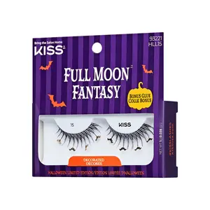 KISS Halloween 'Full Moon Fantasy' False Eyelashes, Decorated - Femme Fatale