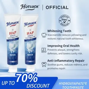 Hydroxyapatite Enamel Repair Toothpaste for Gentle Tooth Repair hap hotluck Mint Flavored Travel Toothpaste oral health management teeth