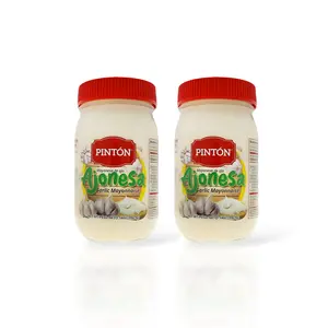 Pintón Garlic Aioli Mayo – Rich and Creamy Flavor Spread Paquete de Ajonesa (Ahorra más)