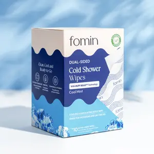 Cooling Menthol | Cold Shower Wipes