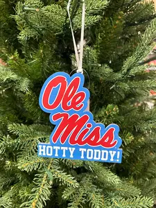 Ole Miss Acrylic Ornament