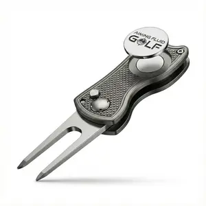 Foldable Metal Divot Tool