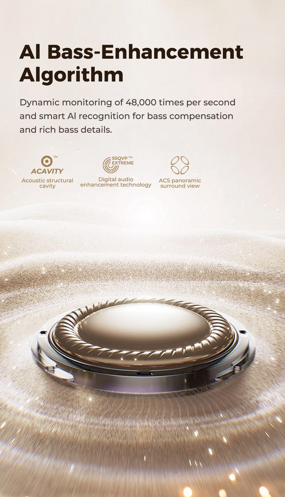 HTC NE56 OWS - New clip-on earphones. Bluetooth headset (6.0), IPX5 waterproof, with charging case and built-in microphone. Super comfortable to wear, excellent sound quality, and a three-month warranty! Suitable for a variety of occasions.