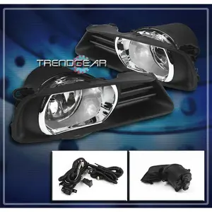FOR 2007-2009 TOYOTA CAMRY CE LE BUMPER JDM CHROME FOG LIGHTS LAMP+BRACKET+BULB
