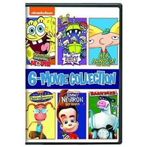 Nickelodeon: 6-Movie Collection  [DVD Video Disc] Boxed Set, Gift Set, Subtitled, Widescreen, Dolby, Dubbed, Ac-3/Dolby Digital