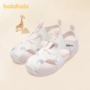 Balabala Kids Sport Sandals – 2026 Summer New Breathable Closed-Toe Shoes, Quick-Dry Anti-Slip Comfortable Sandals for Boys & Girls，barefoot