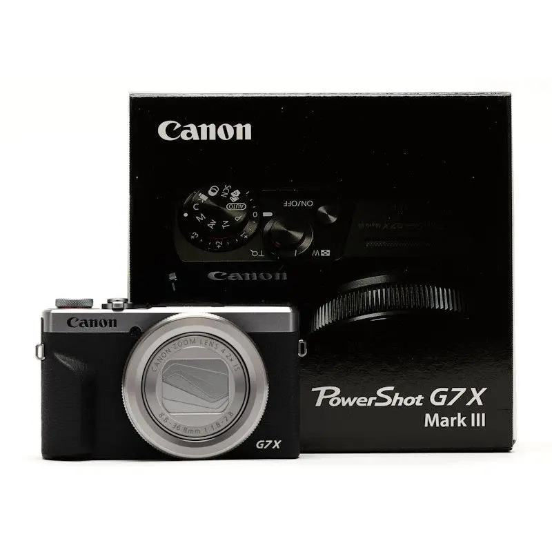 Canon PowerShot G7 X Mark III Camera 3638C001 Silver (US Model) by StockX